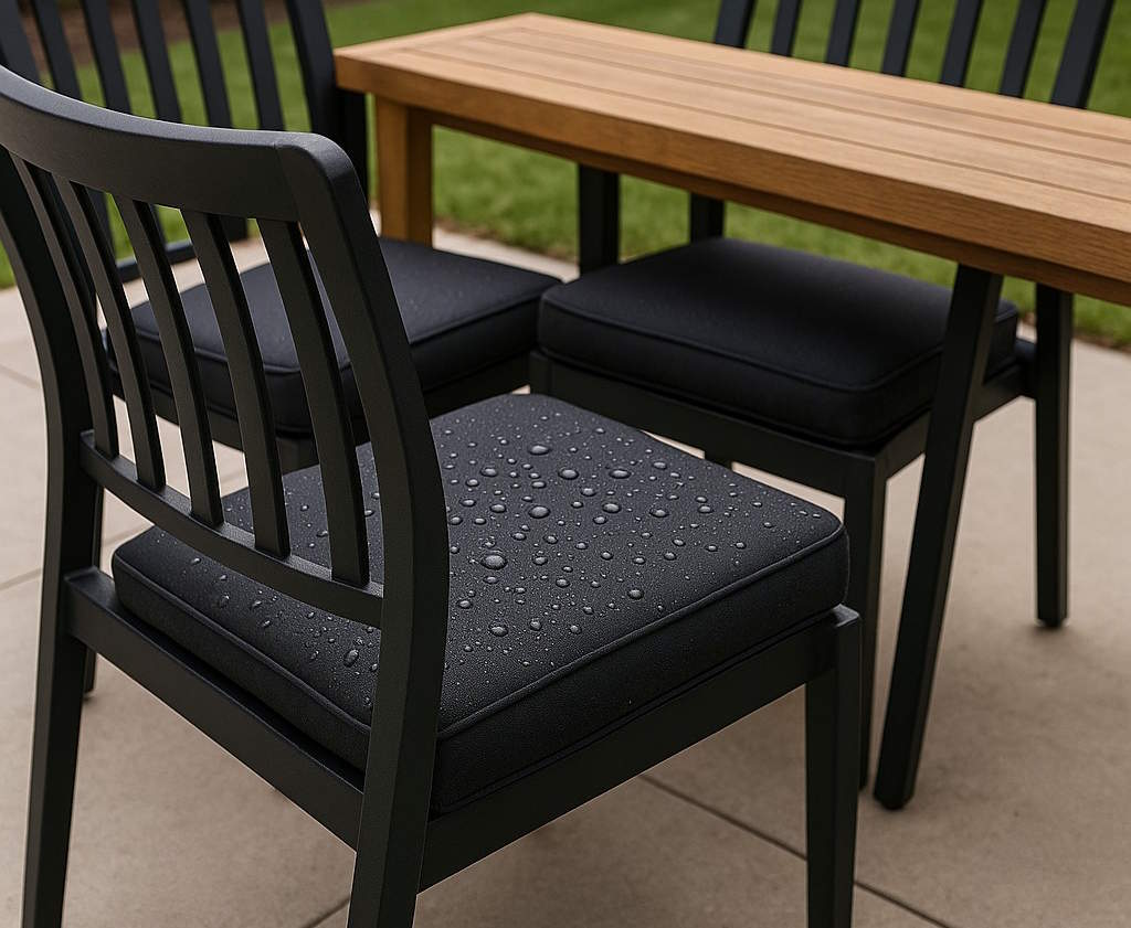 Пошив непромокаемых подушек на стулья на заказ